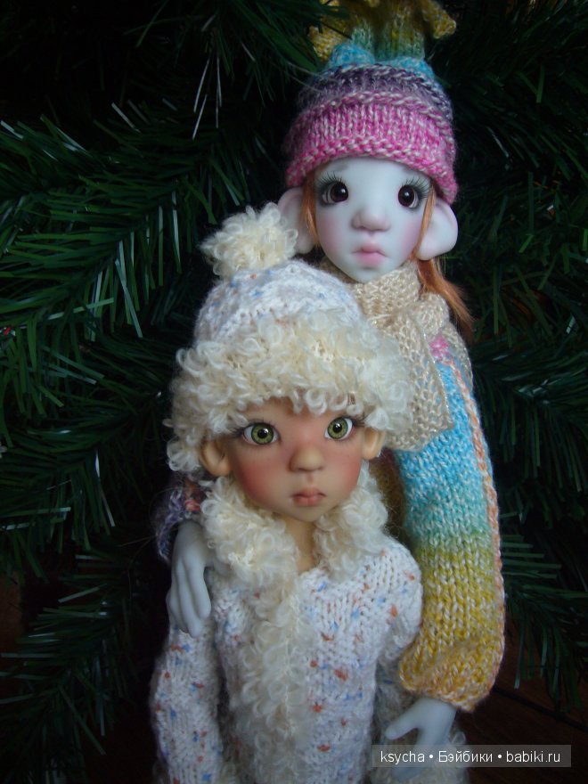 Дед Мороз и... 2 снегурочки. Тоби и Лайла от Кайе Виггс Tobi Layla Kaye Wiggs