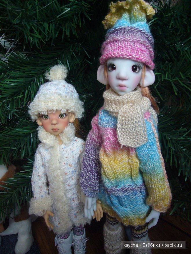 Дед Мороз и... 2 снегурочки. Тоби и Лайла от Кайе Виггс Tobi Layla Kaye Wiggs