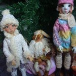 Дед Мороз и... 2 снегурочки. Тоби и Лайла от Кайе Виггс Tobi Layla Kaye Wiggs