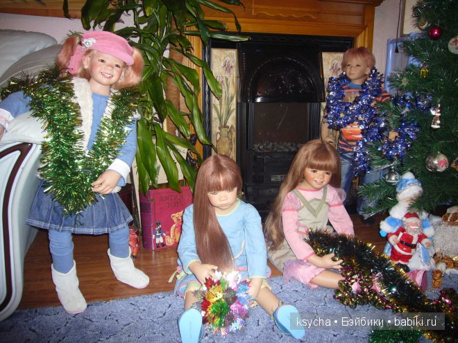 Как мы елочку наряжали... Liska Tetti Hugo Margeli Tivi (Annette Himstedt) Enya (Pluszok) (фото 10)
