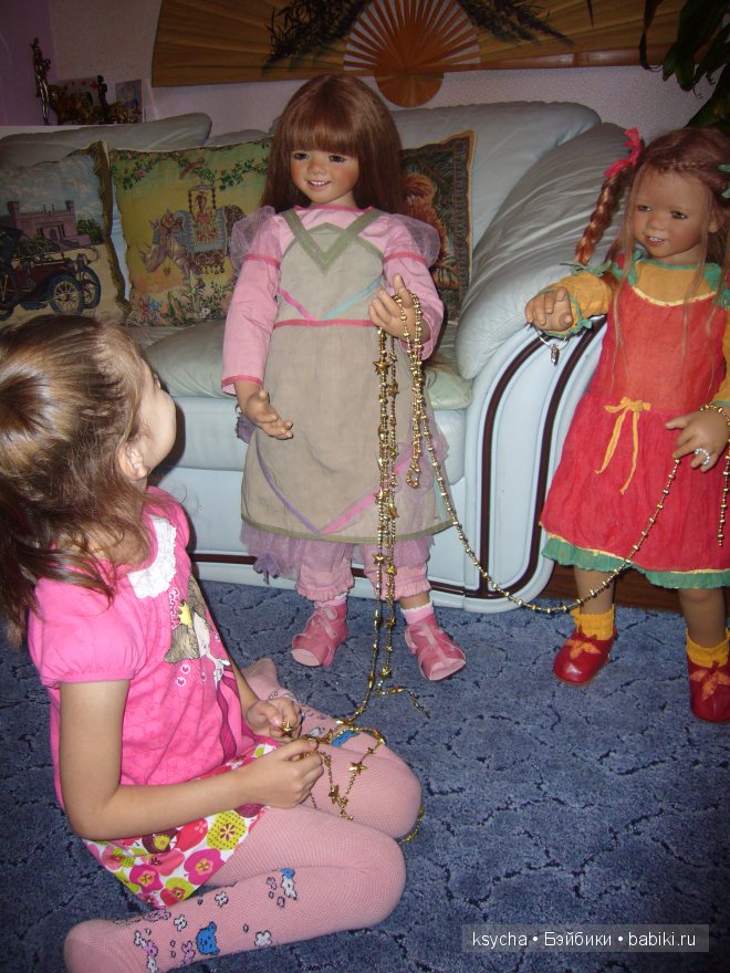 Как мы елочку наряжали... Liska Tetti Hugo Margeli Tivi (Annette Himstedt) Enya (Pluszok)