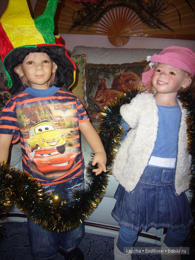 Как мы елочку наряжали... Liska Tetti Hugo Margeli Tivi (Annette Himstedt) Enya (Pluszok) (фото 6)