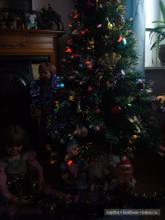 Как мы елочку наряжали... Liska Tetti Hugo Margeli Tivi (Annette Himstedt) Enya (Pluszok)