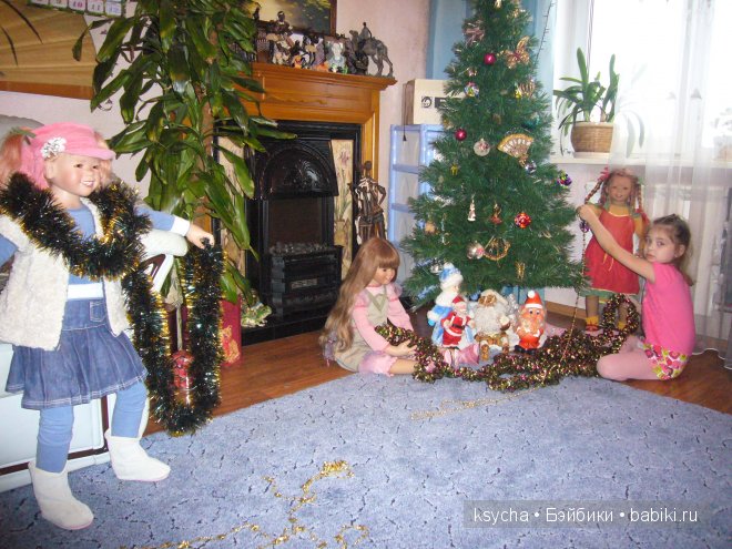 Как мы елочку наряжали... Liska Tetti Hugo Margeli Tivi (Annette Himstedt) Enya (Pluszok) (фото 7)
