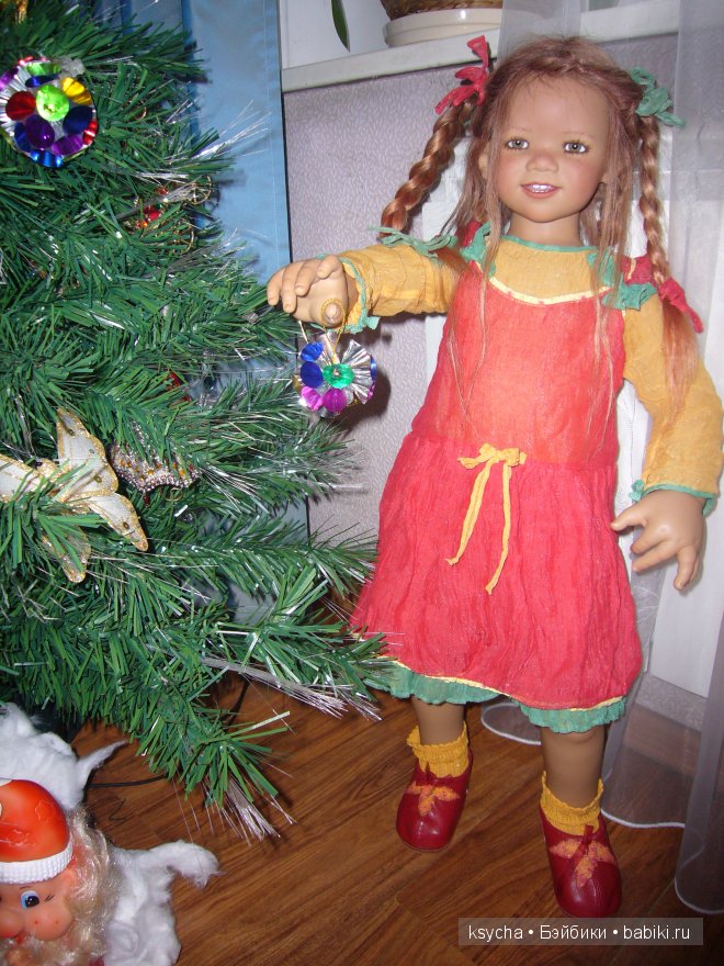 Как мы елочку наряжали... Liska Tetti Hugo Margeli Tivi (Annette Himstedt) Enya (Pluszok) (фото 3)