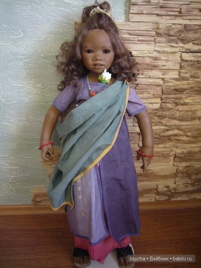 Мой экзотический цветок. Ния от Аннетт Химстедт Nia Annett Himstedt