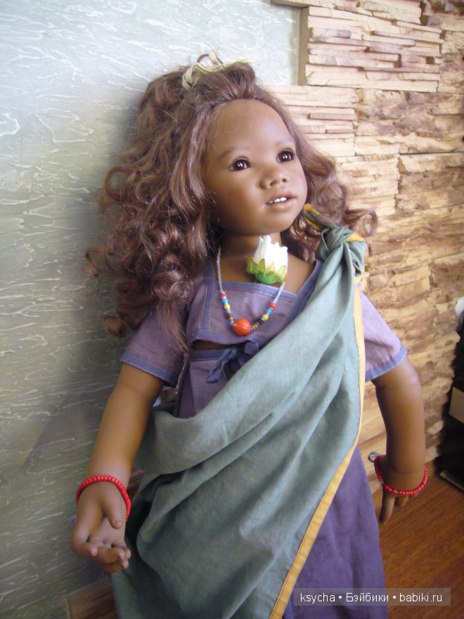 Мой экзотический цветок. Ния от Аннетт Химстедт Nia Annett Himstedt (фото 9)