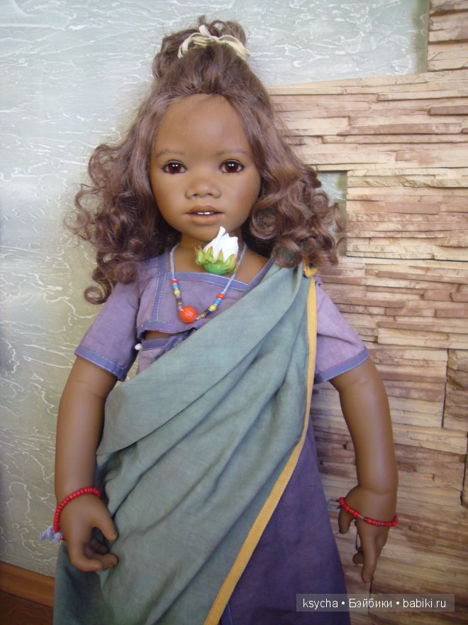 Мой экзотический цветок. Ния от Аннетт Химстедт Nia Annett Himstedt (фото 10)