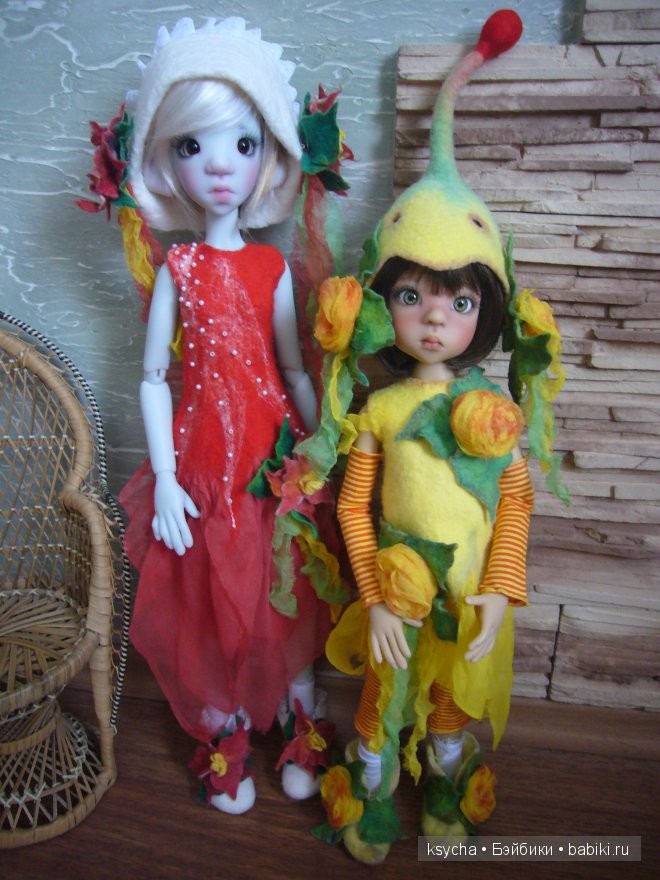 Две цветочные феи. Тоби и Лайла от Кайе Виггс