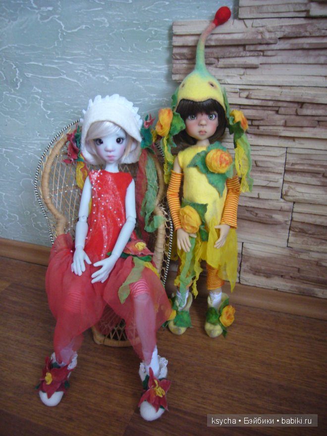 Две цветочные феи. Тоби и Лайла от Кайе Виггс