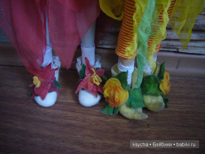 Две цветочные феи. Тоби и Лайла от Кайе Виггс