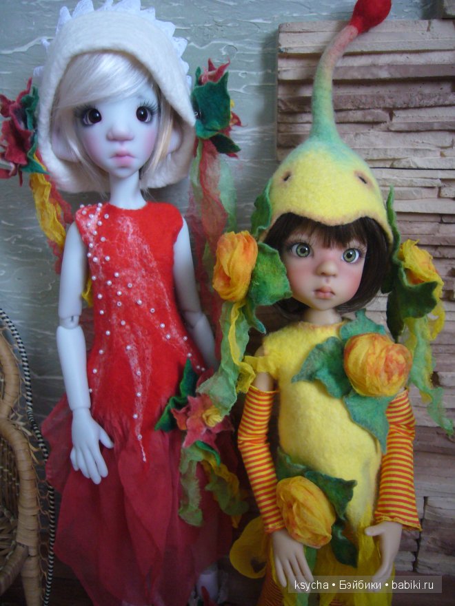 Две цветочные феи. Тоби и Лайла от Кайе Виггс