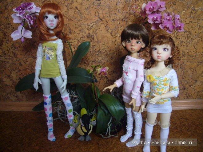 Мои маленькие помощницы Лайла, Тоби и Мей Мей от Кайе Виггс