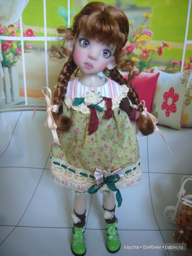 Моя сиреневая эльфочка Лайла Layla lilak Kaye Wiggs (фото 7)