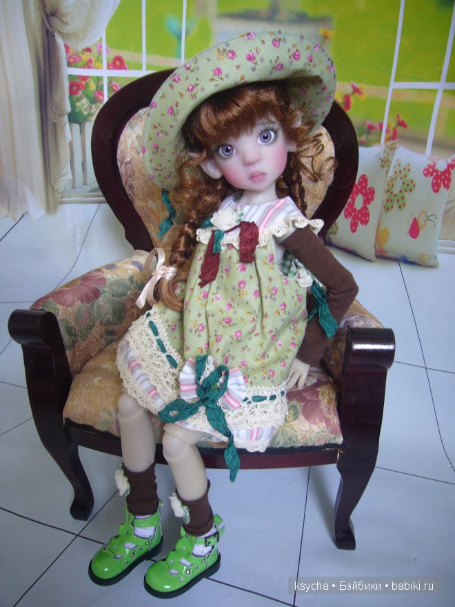 Моя сиреневая эльфочка Лайла Layla lilak Kaye Wiggs