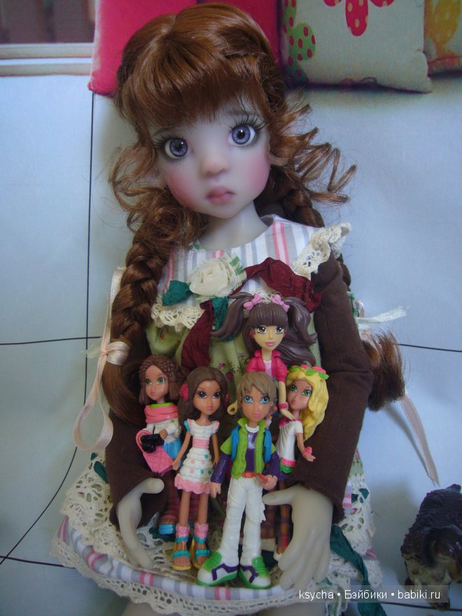 Моя сиреневая эльфочка Лайла Layla lilak Kaye Wiggs