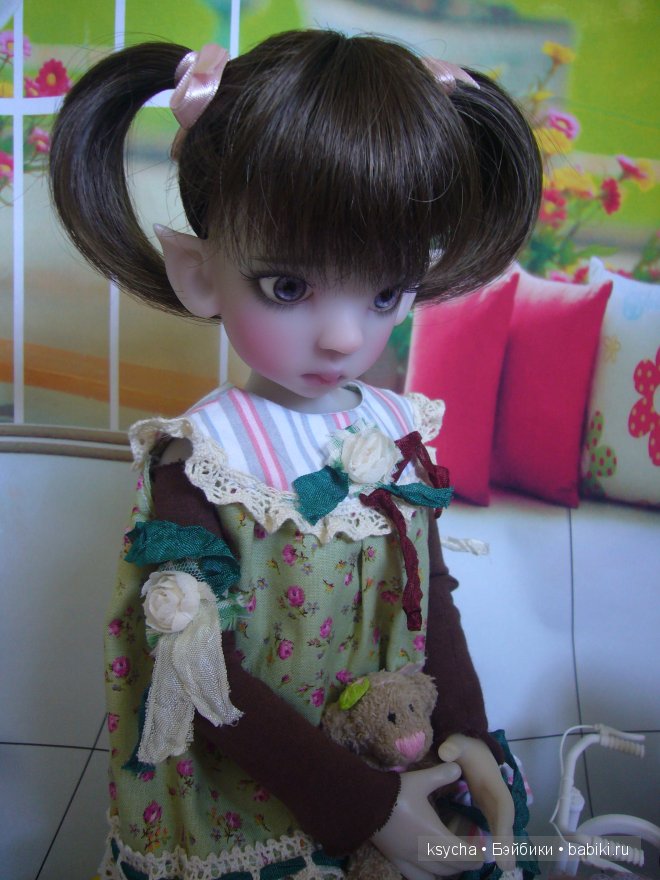 Моя сиреневая эльфочка Лайла Layla lilak Kaye Wiggs (фото 5)