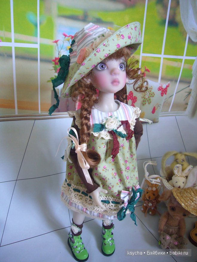 Моя сиреневая эльфочка Лайла Layla lilak Kaye Wiggs