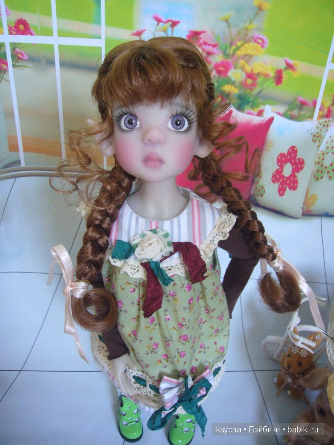 Моя сиреневая эльфочка Лайла Layla lilak Kaye Wiggs (фото 9)