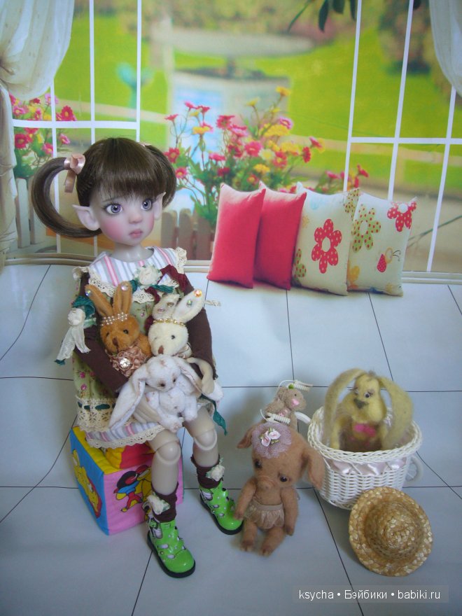 Моя сиреневая эльфочка Лайла Layla lilak Kaye Wiggs (фото 3)