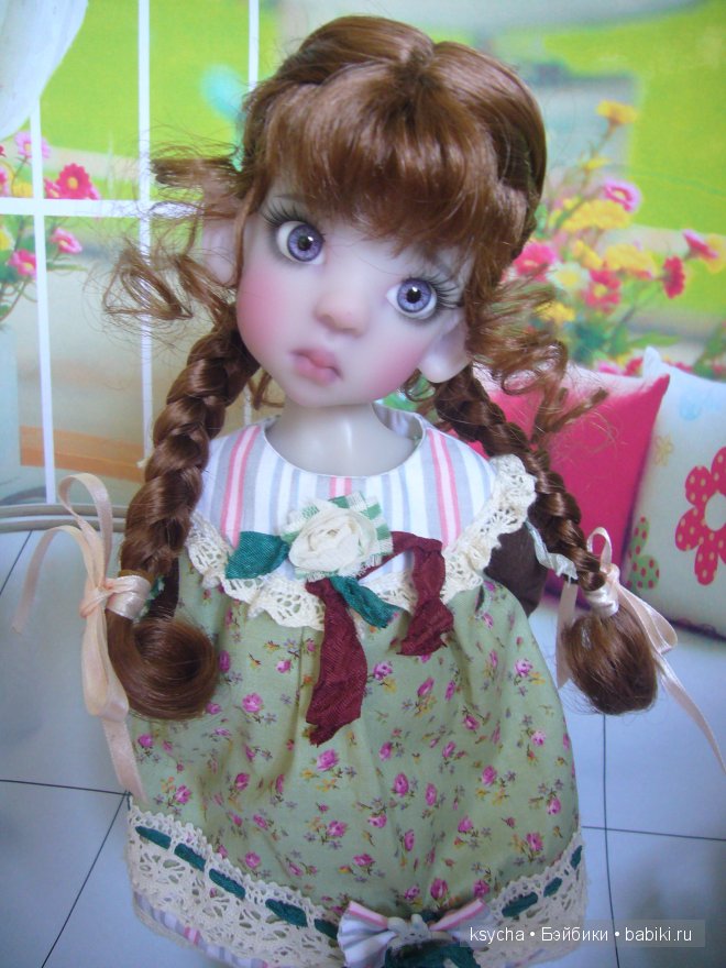 Моя сиреневая эльфочка Лайла Layla lilak Kaye Wiggs (фото 8)