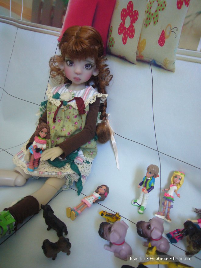 Моя сиреневая эльфочка Лайла Layla lilak Kaye Wiggs