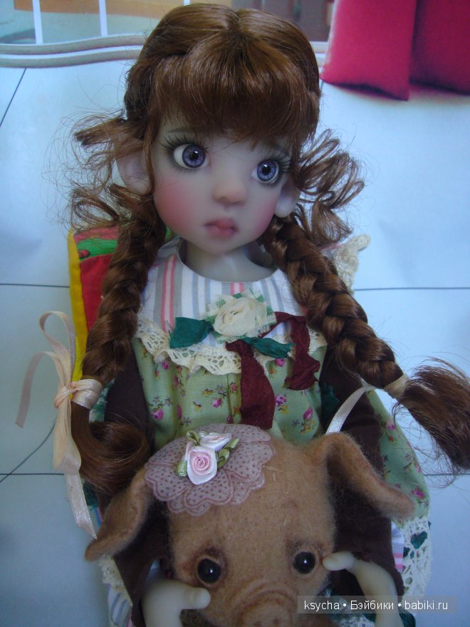 Моя сиреневая эльфочка Лайла Layla lilak Kaye Wiggs (фото 6)