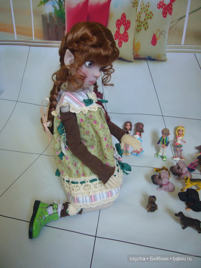 Моя сиреневая эльфочка Лайла Layla lilak Kaye Wiggs