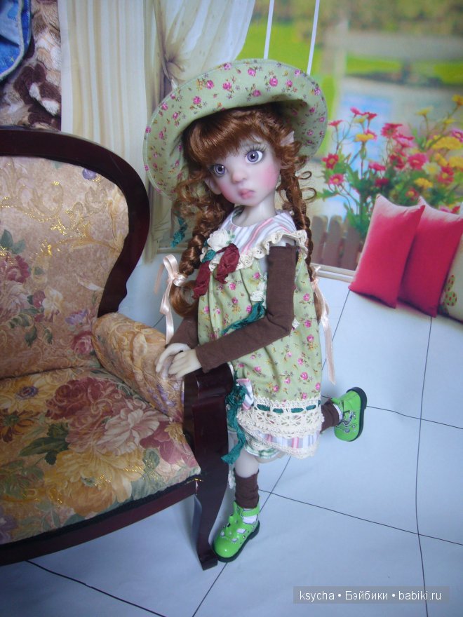 Моя сиреневая эльфочка Лайла Layla lilak Kaye Wiggs