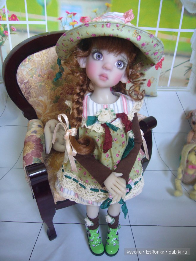 Моя сиреневая эльфочка Лайла Layla lilak Kaye Wiggs