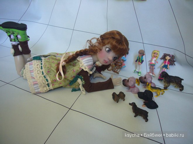 Моя сиреневая эльфочка Лайла Layla lilak Kaye Wiggs