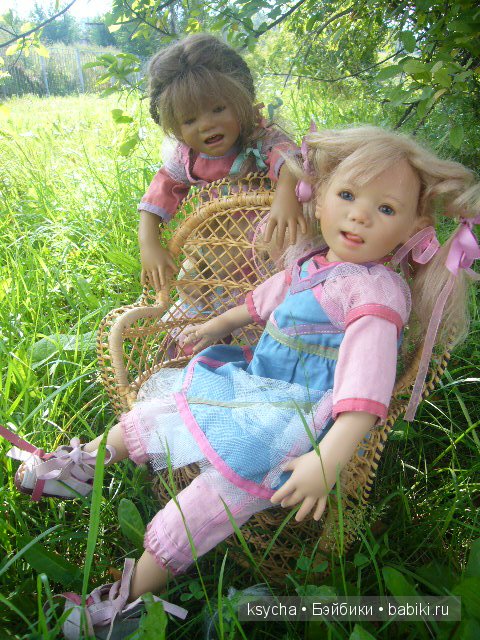 Две сестрички, две близняшки... Tinke Lotta от Annette Himstedt