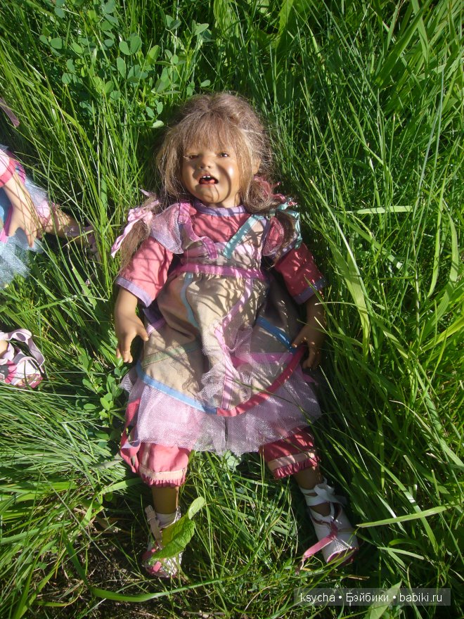 Две сестрички, две близняшки... Tinke Lotta от Annette Himstedt (фото 5)