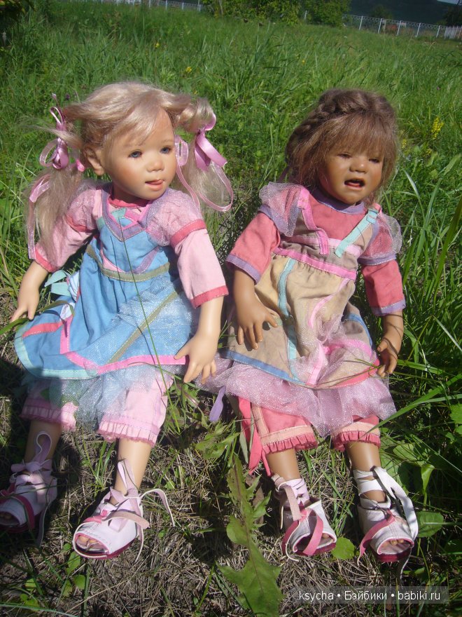 Две сестрички, две близняшки... Tinke Lotta от Annette Himstedt (фото 3)