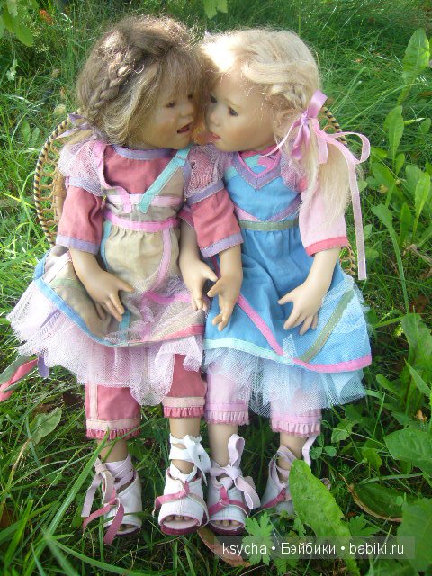 Две сестрички, две близняшки... Tinke Lotta от Annette Himstedt