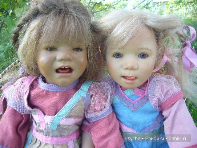 Две сестрички, две близняшки... Tinke Lotta от Annette Himstedt