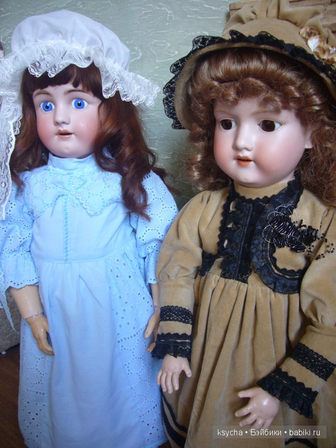 Моя вторая куколка антик... Heinrich Handwerch, Simon&Halbig (фото 7)