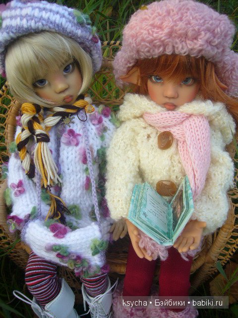 Осенняя прелюдия... Larisa (tan) Miki (ligt tan) bi Kaye Wiggs