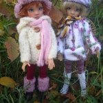 Осенняя прелюдия... Larisa (tan) Miki (ligt tan) bi Kaye Wiggs