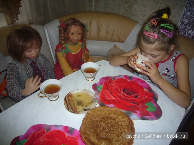 Ой блины,блины, блины, вы блиночки мои. Eddi Tivi bi Annett Himstedt