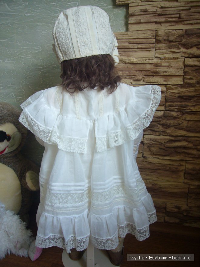 Нарядик для Саяны... антикварной куклы от Armand Marsielle (фото 6)