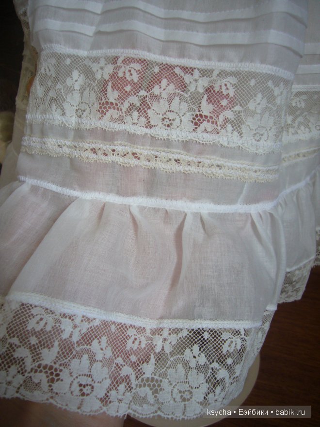 Нарядик для Саяны... антикварной куклы от Armand Marsielle (фото 3)