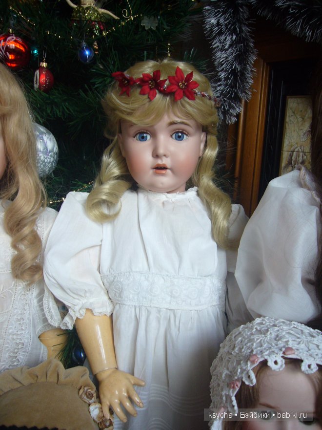 "Девочки" от Kestner — Антикварные куклы Kestner (Кестнер) JDK: Хильда (фото 8)