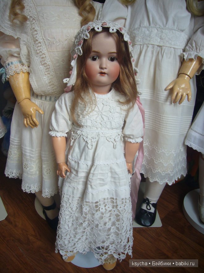 "Девочки" от Kestner — Антикварные куклы Kestner (Кестнер) JDK: Хильда (фото 6)