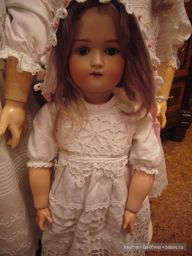 "Девочки" от Kestner — Антикварные куклы Kestner (Кестнер) JDK: Хильда (фото 2)