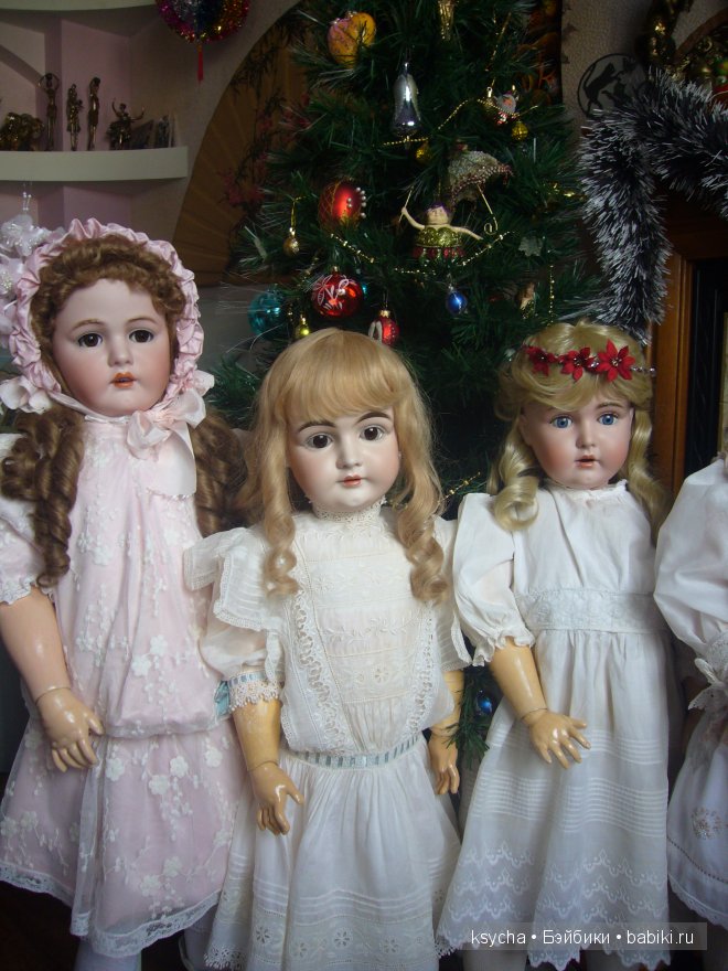 Мои антикварные "кукло-дочки"