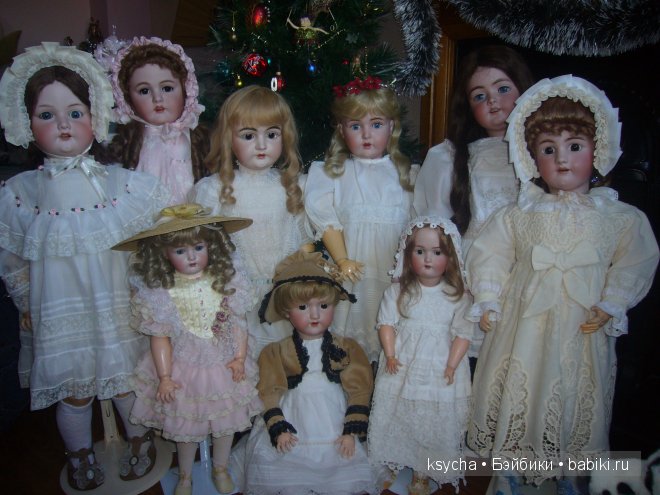 Мои антикварные "кукло-дочки"