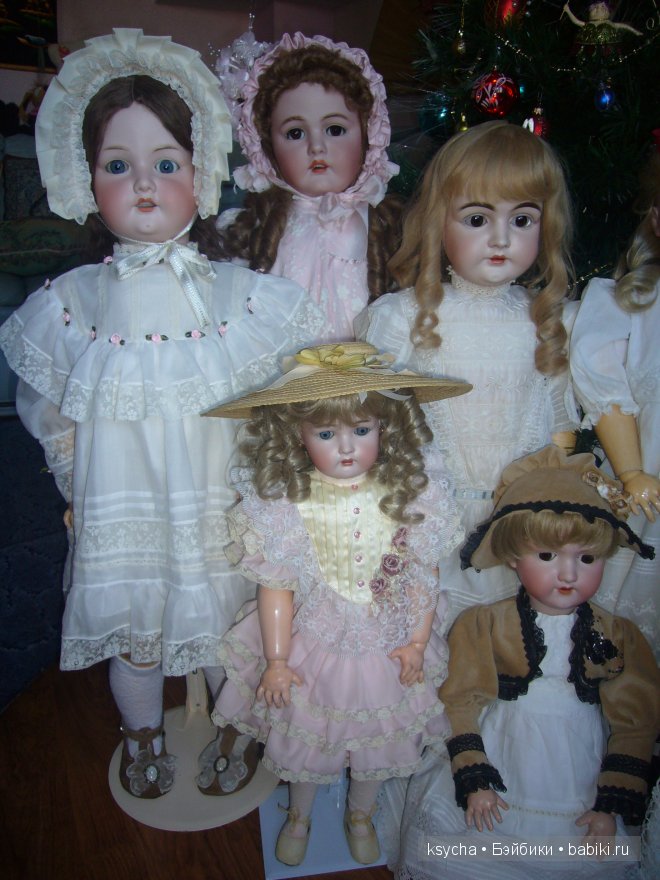 Мои антикварные "кукло-дочки" (фото 2)