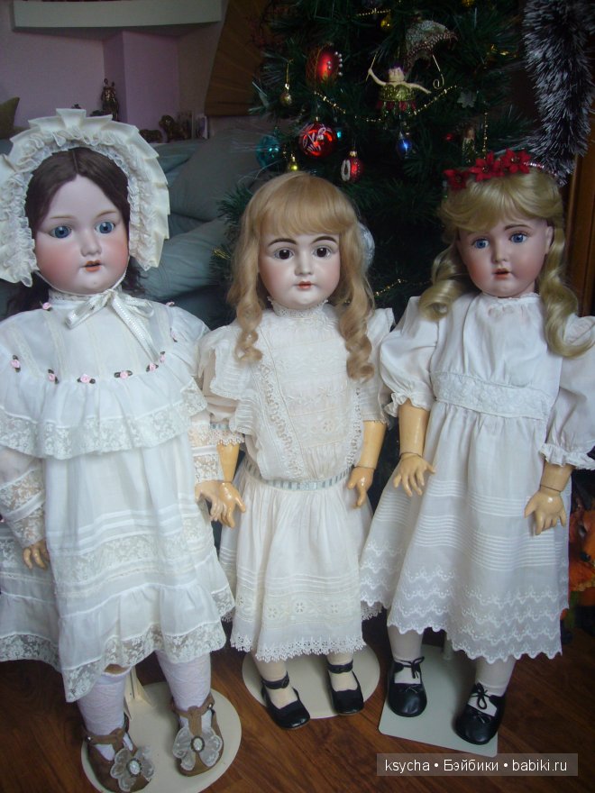Мои антикварные "кукло-дочки"