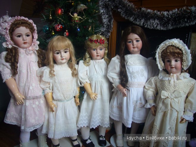 Мои антикварные "кукло-дочки"